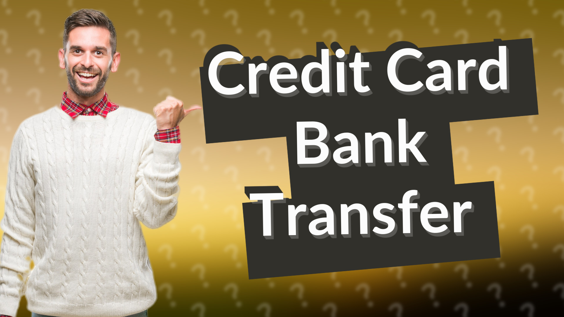 Credit Card Bank Transfer