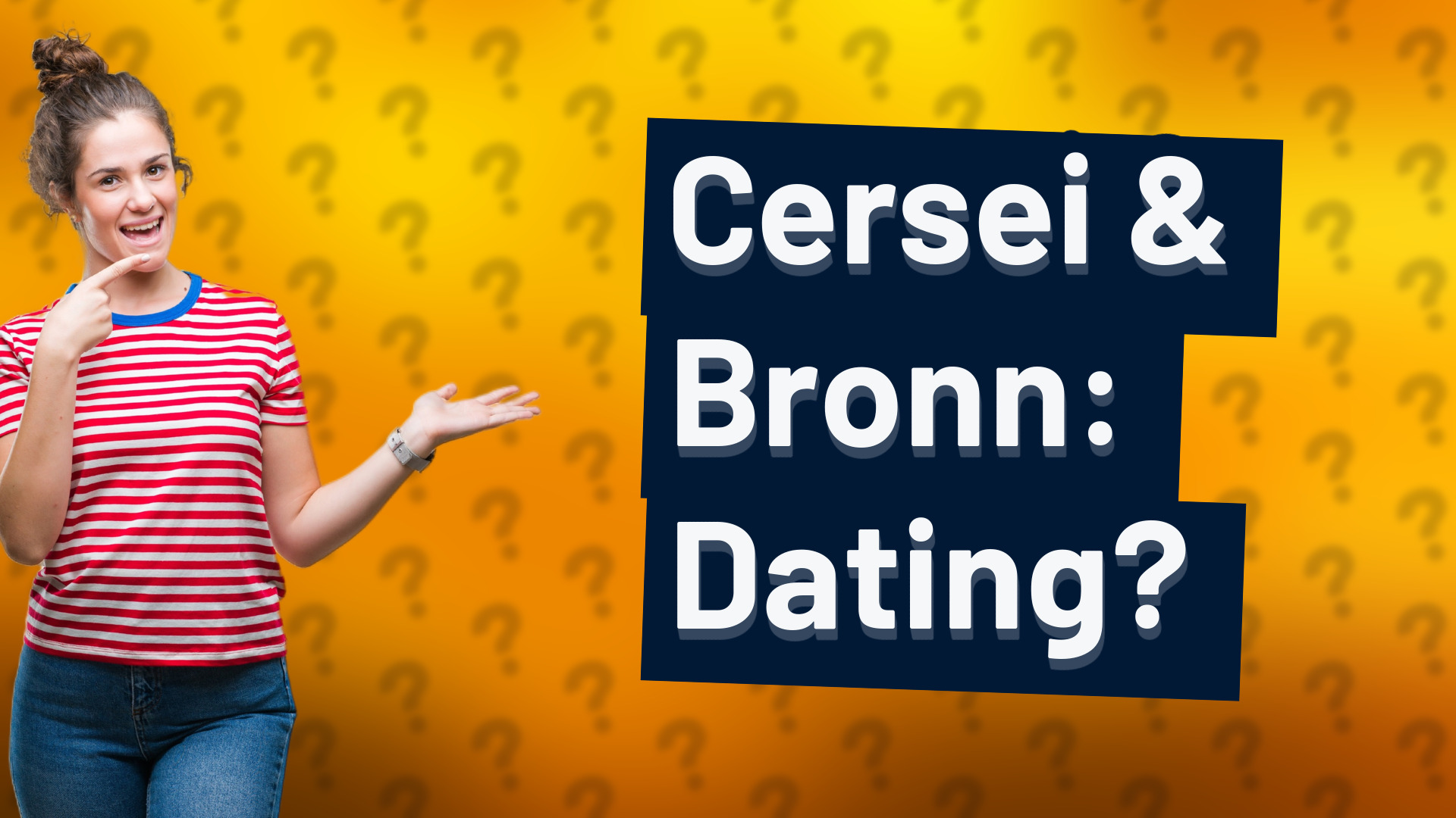 Cersei & Bronn: Dating?