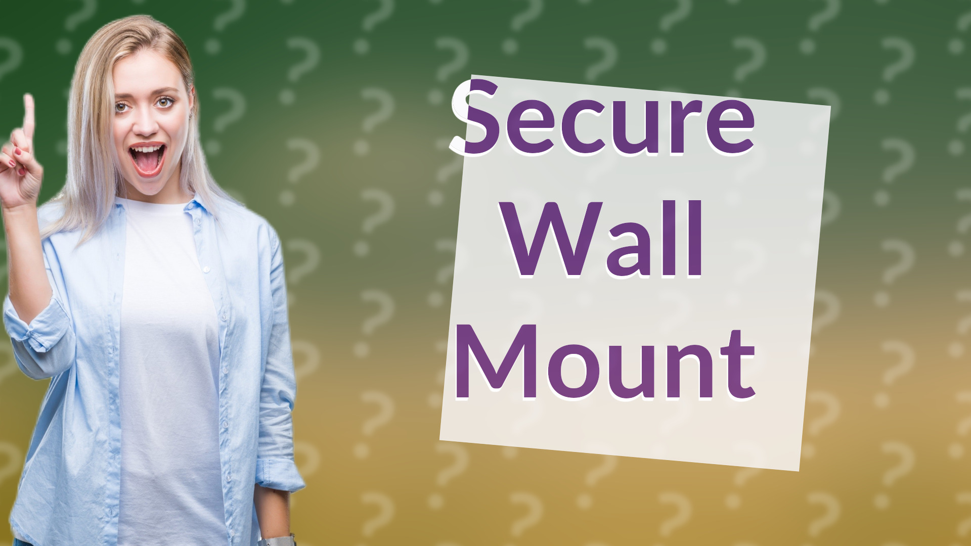 Secure Wall Mount