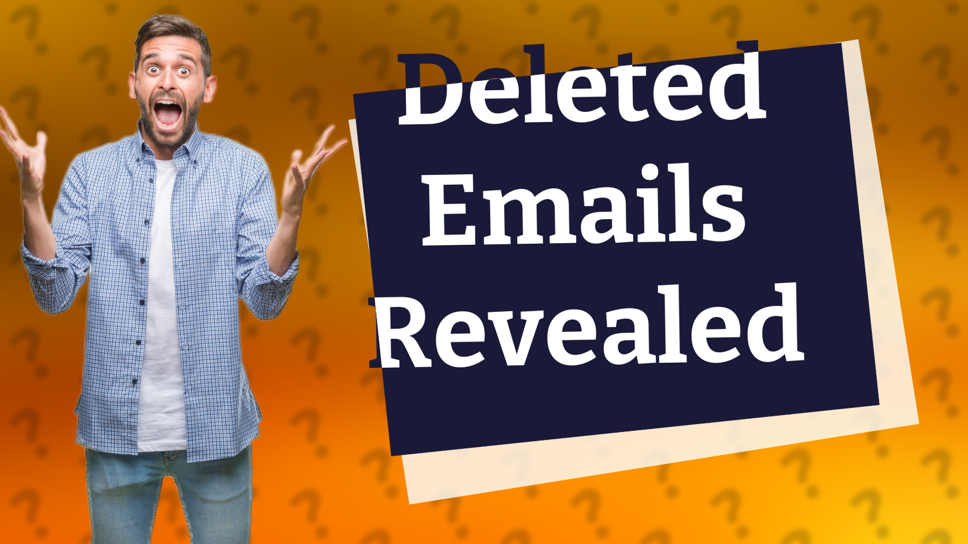 Deleted Emails Revealed