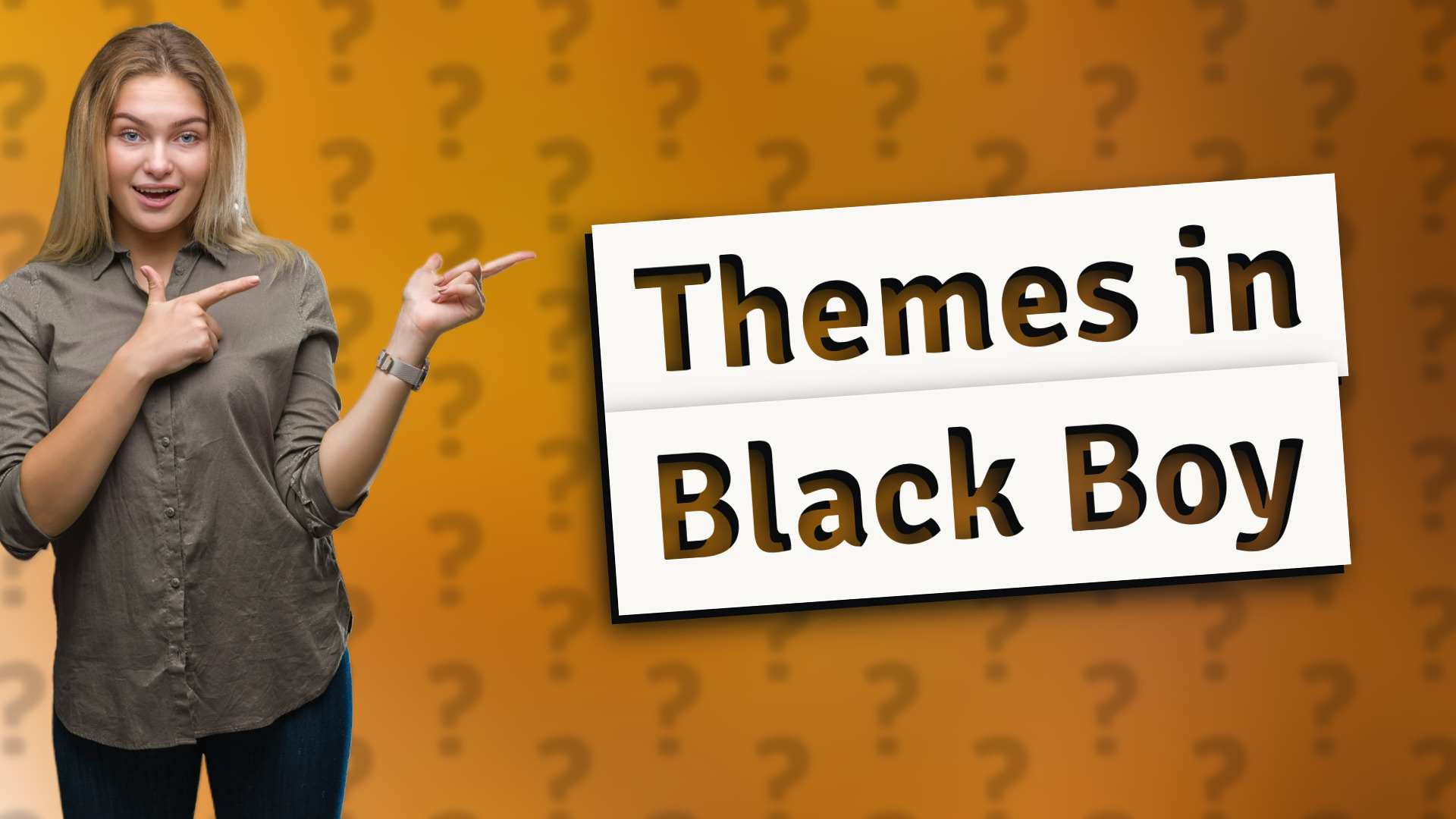 Themes in Black Boy