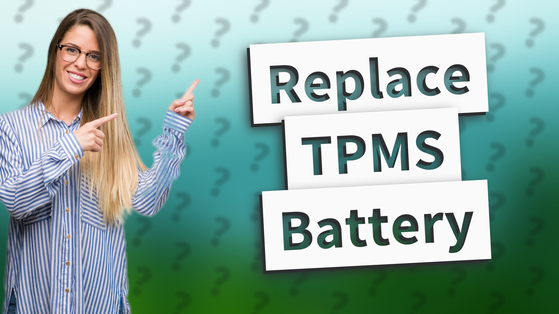 Replace TPMS Battery