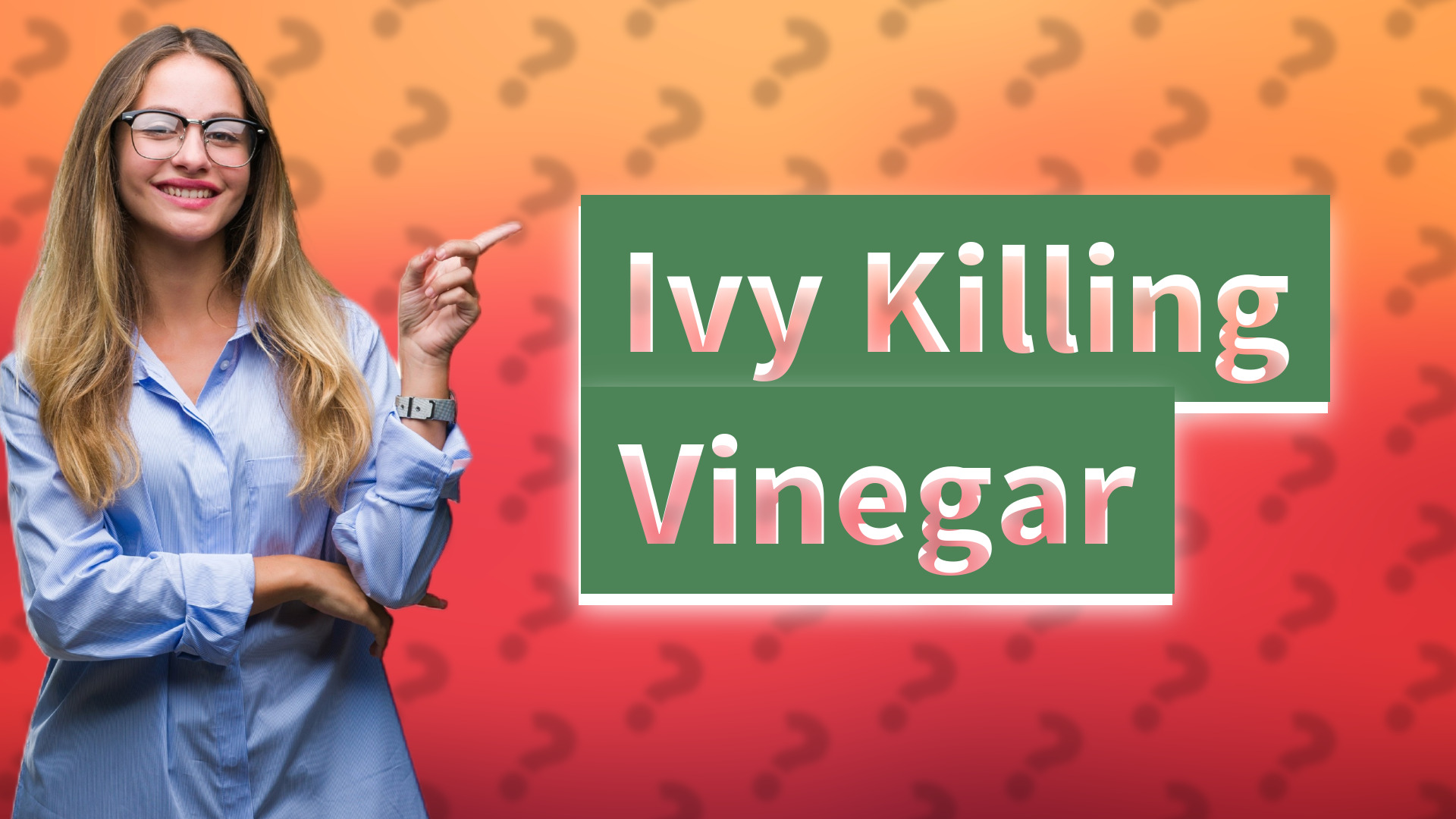 Ivy Killing Vinegar