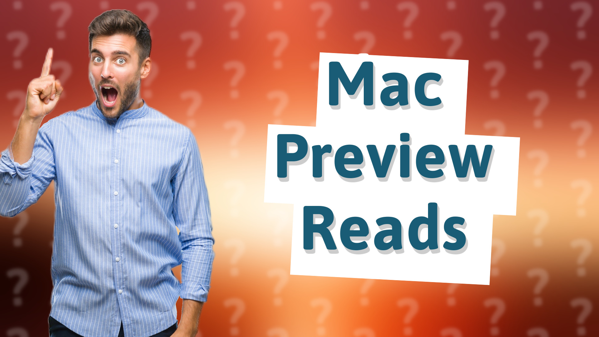 Mac Preview Reads