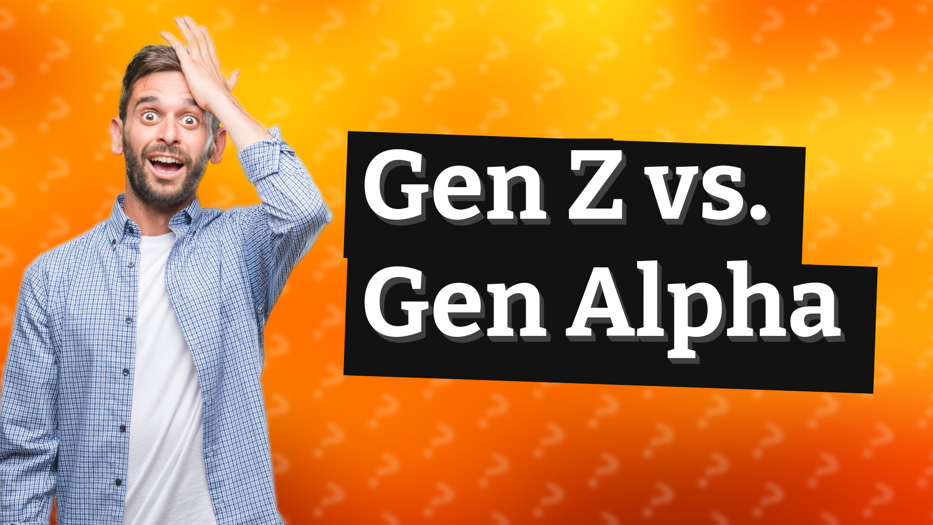 Gen Z vs. Gen Alpha