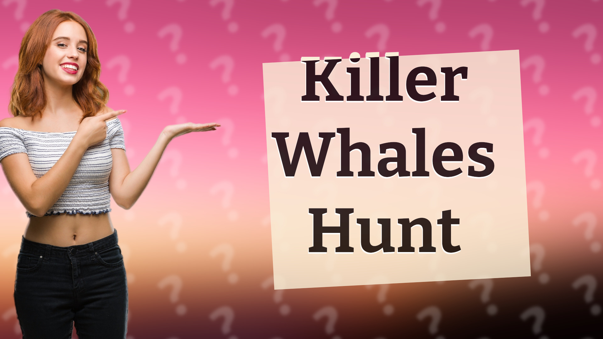 Killer Whales Hunt