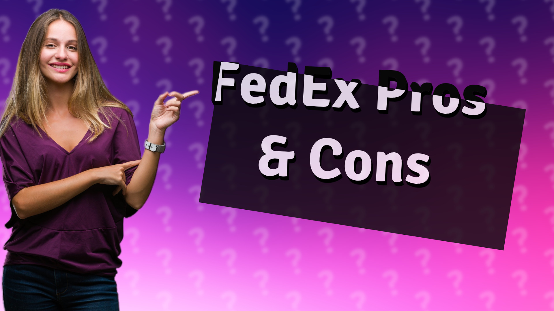 FedEx Pros & Cons