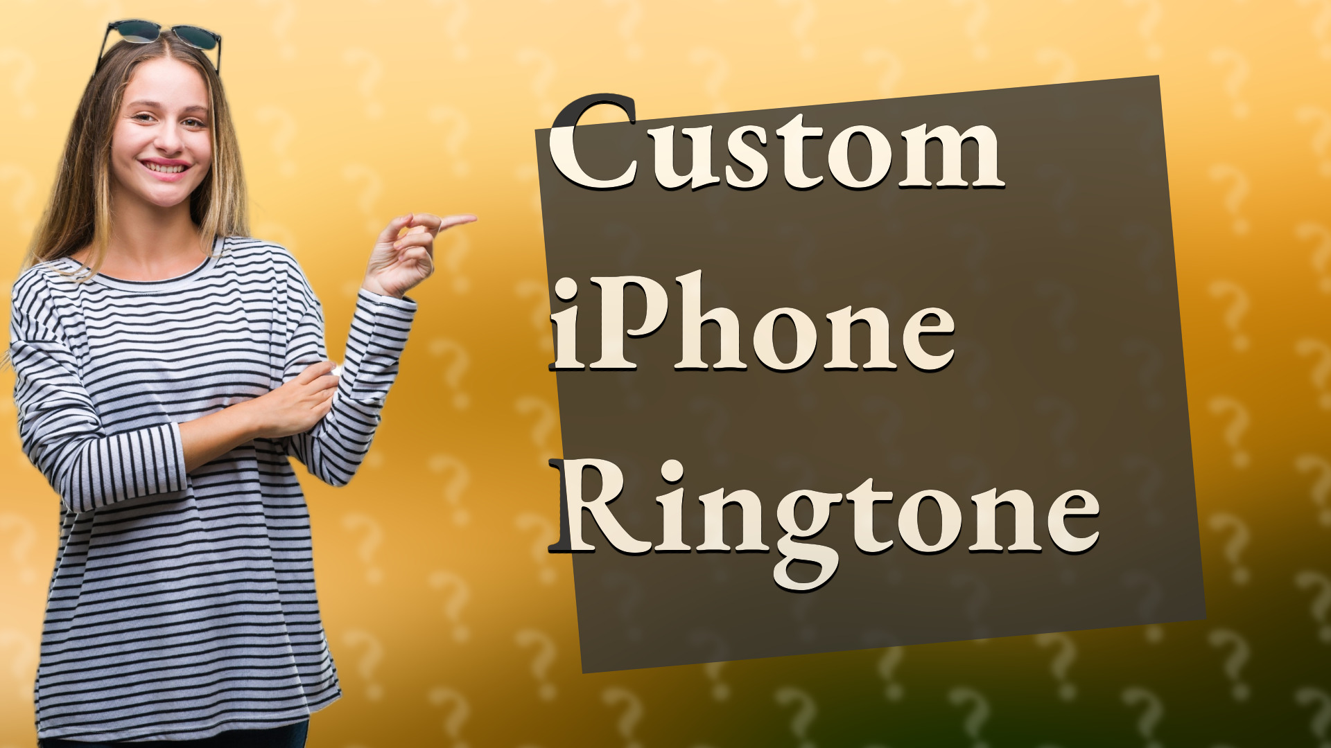 Custom iPhone Ringtone