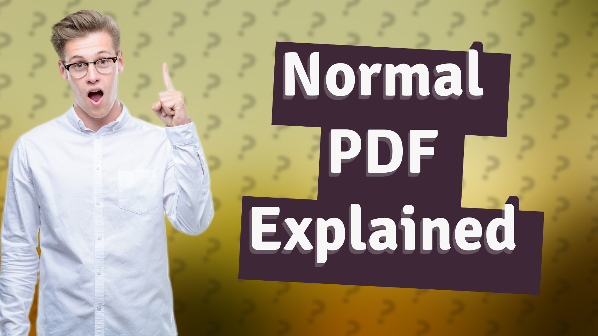 Normal PDF Explained