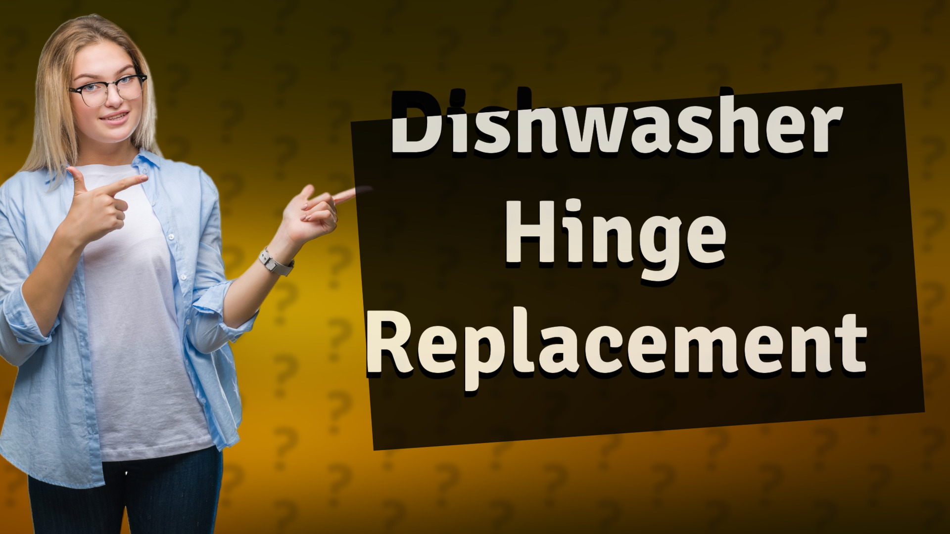 Dishwasher Hinge Replacement