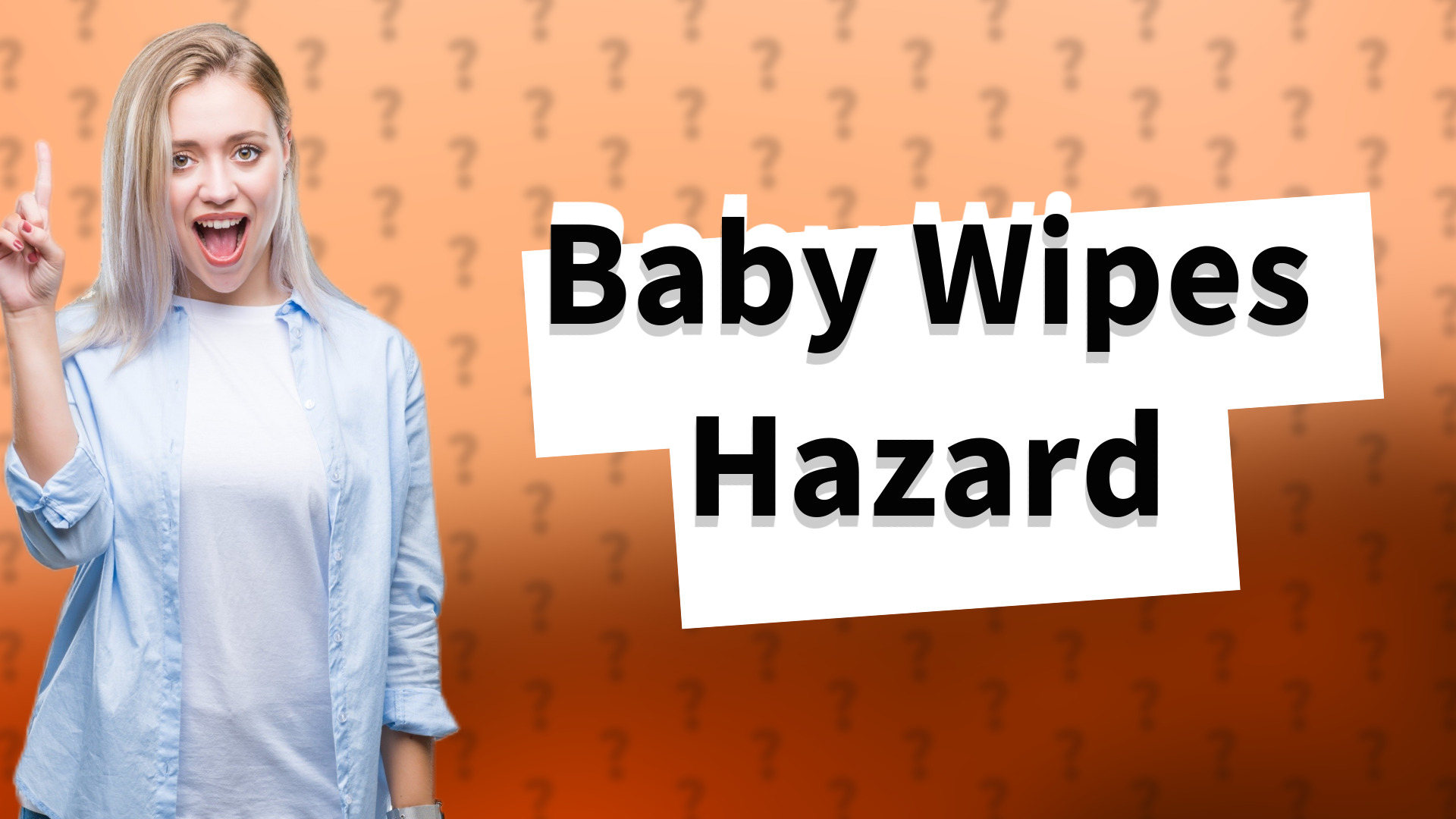 Baby Wipes Hazard