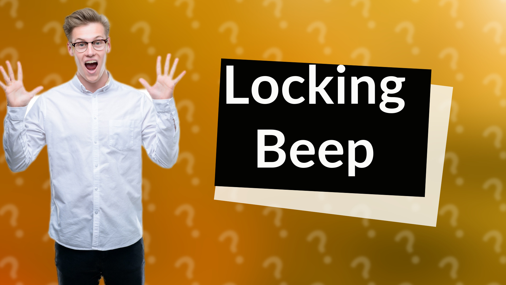 Locking Beep