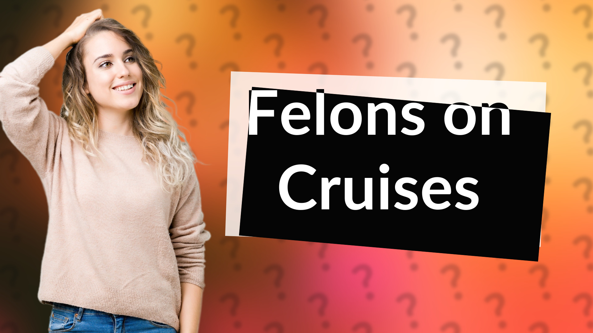 Felons on Cruises