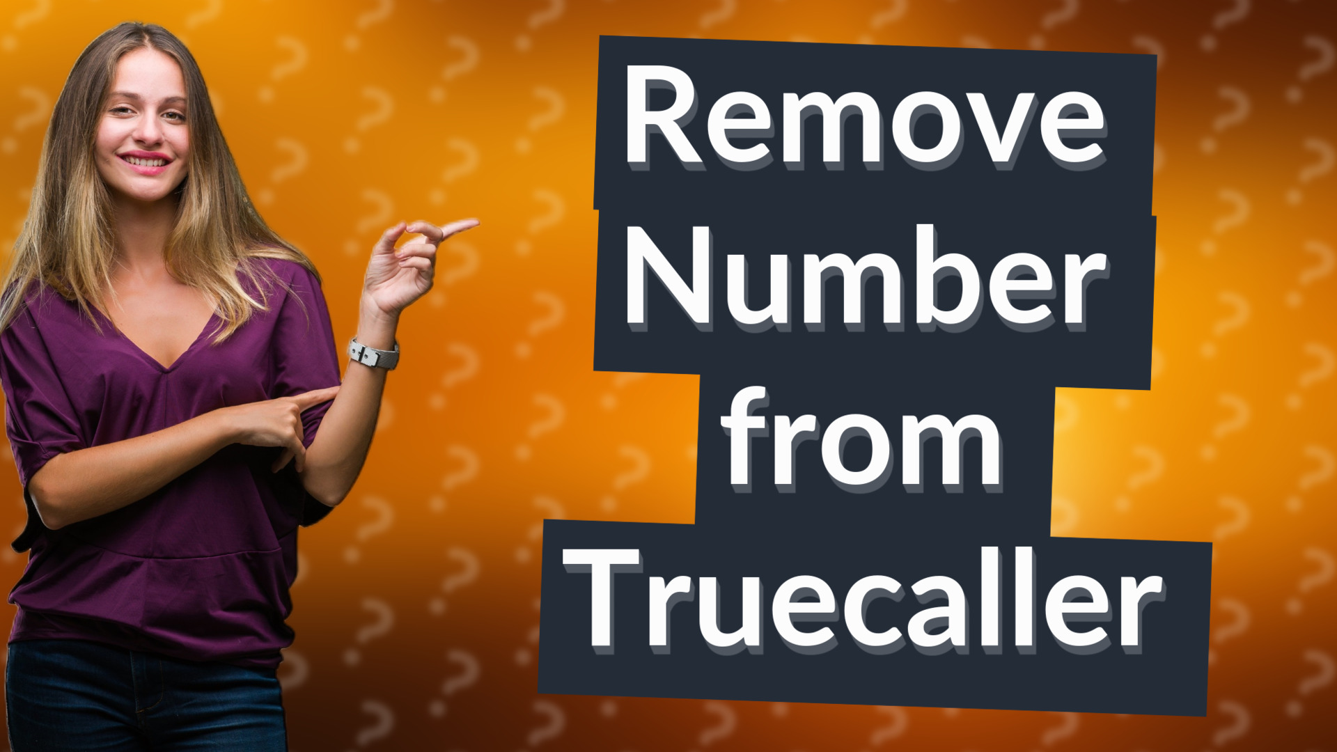 Remove Number from Truecaller