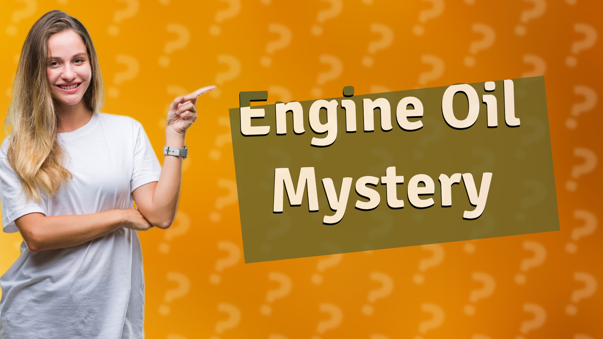 Engine Oil Mystery