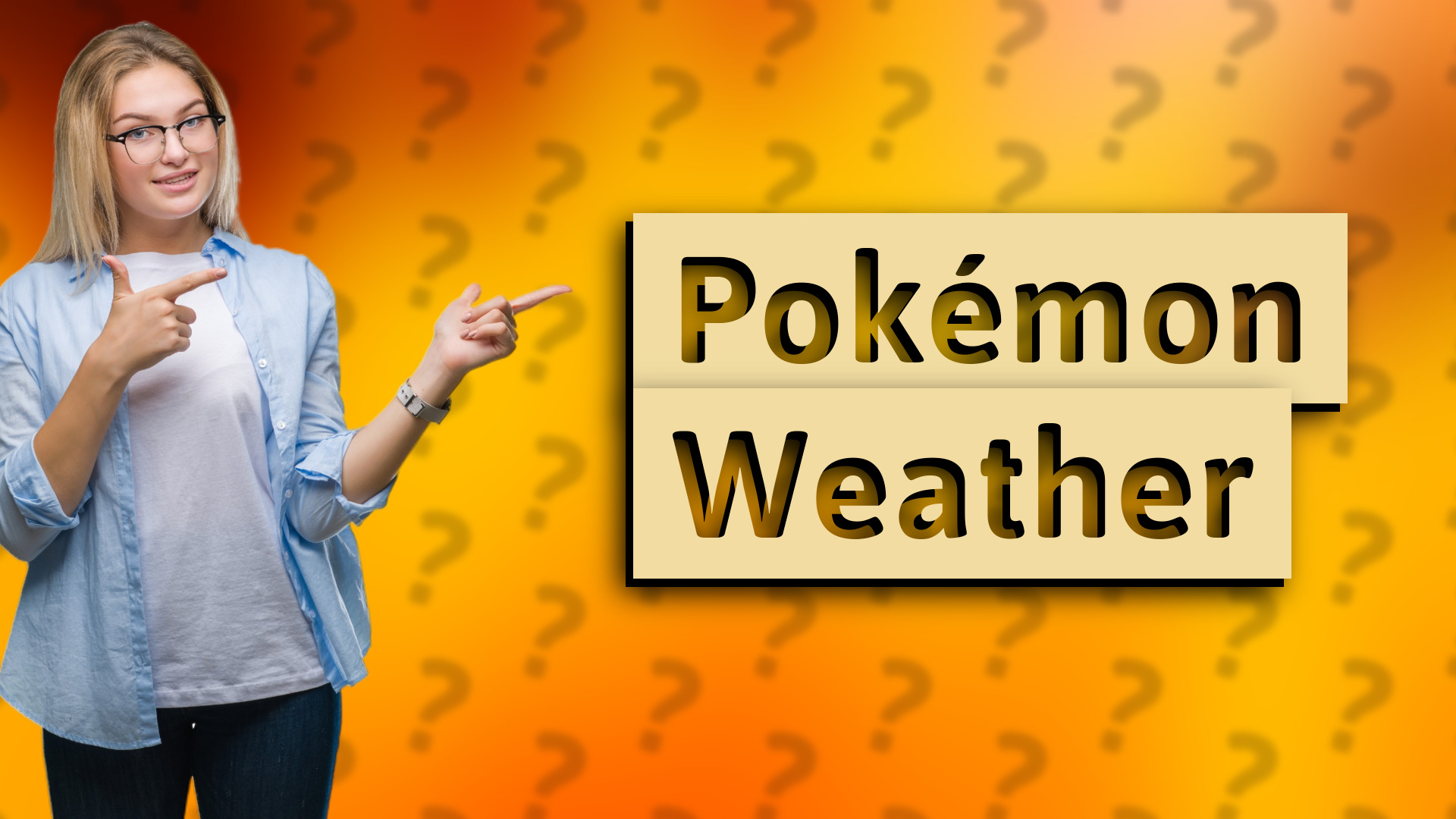 Pokémon Weather
