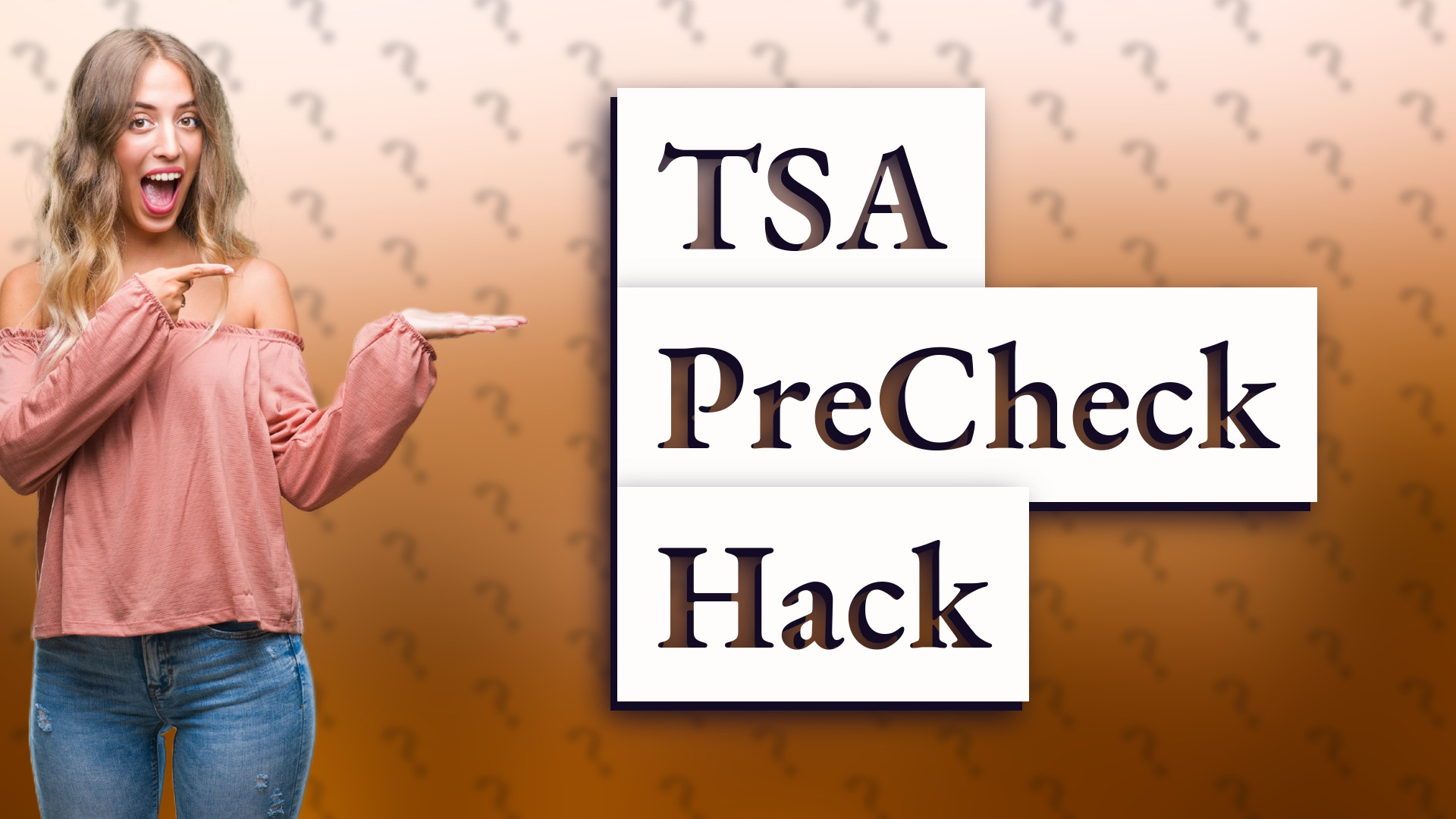 TSA PreCheck Hack