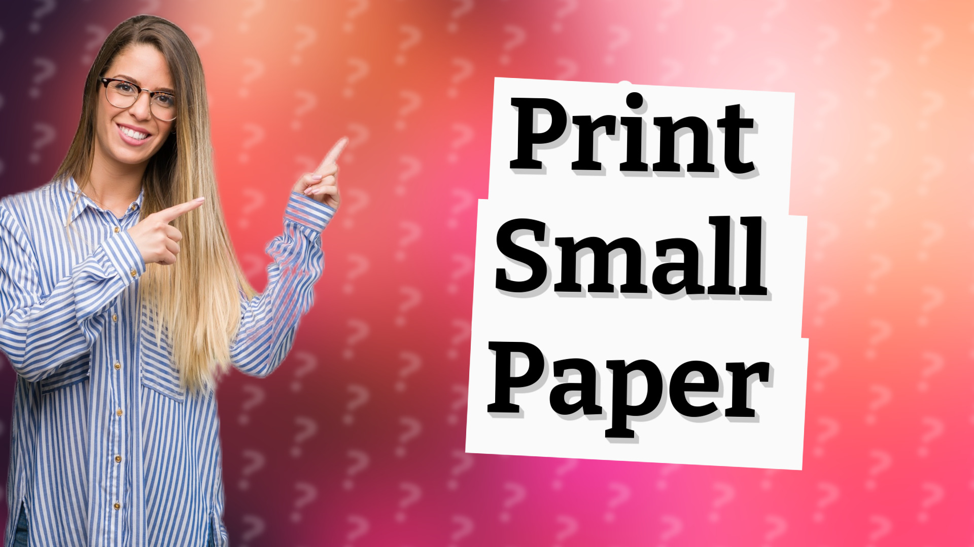 Print Small Paper