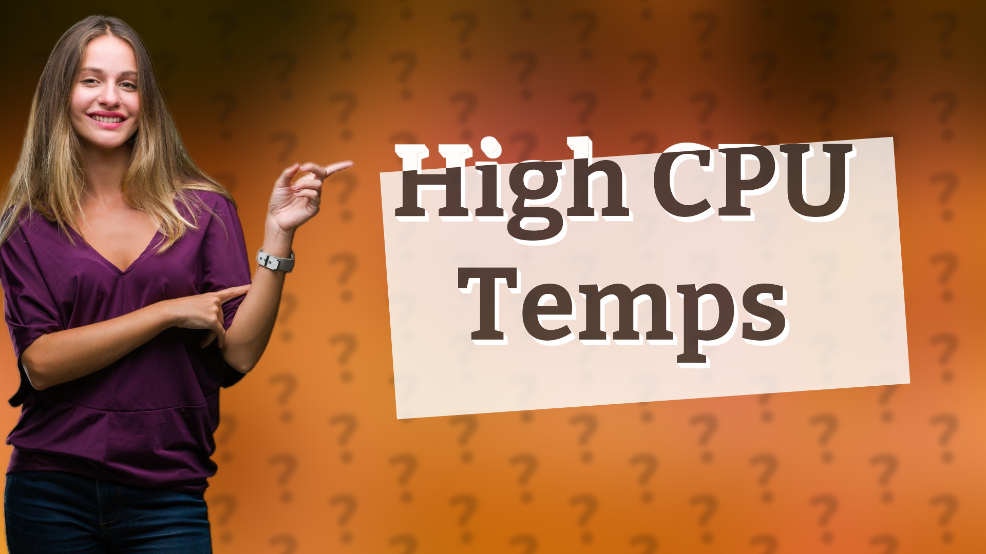 High CPU Temps