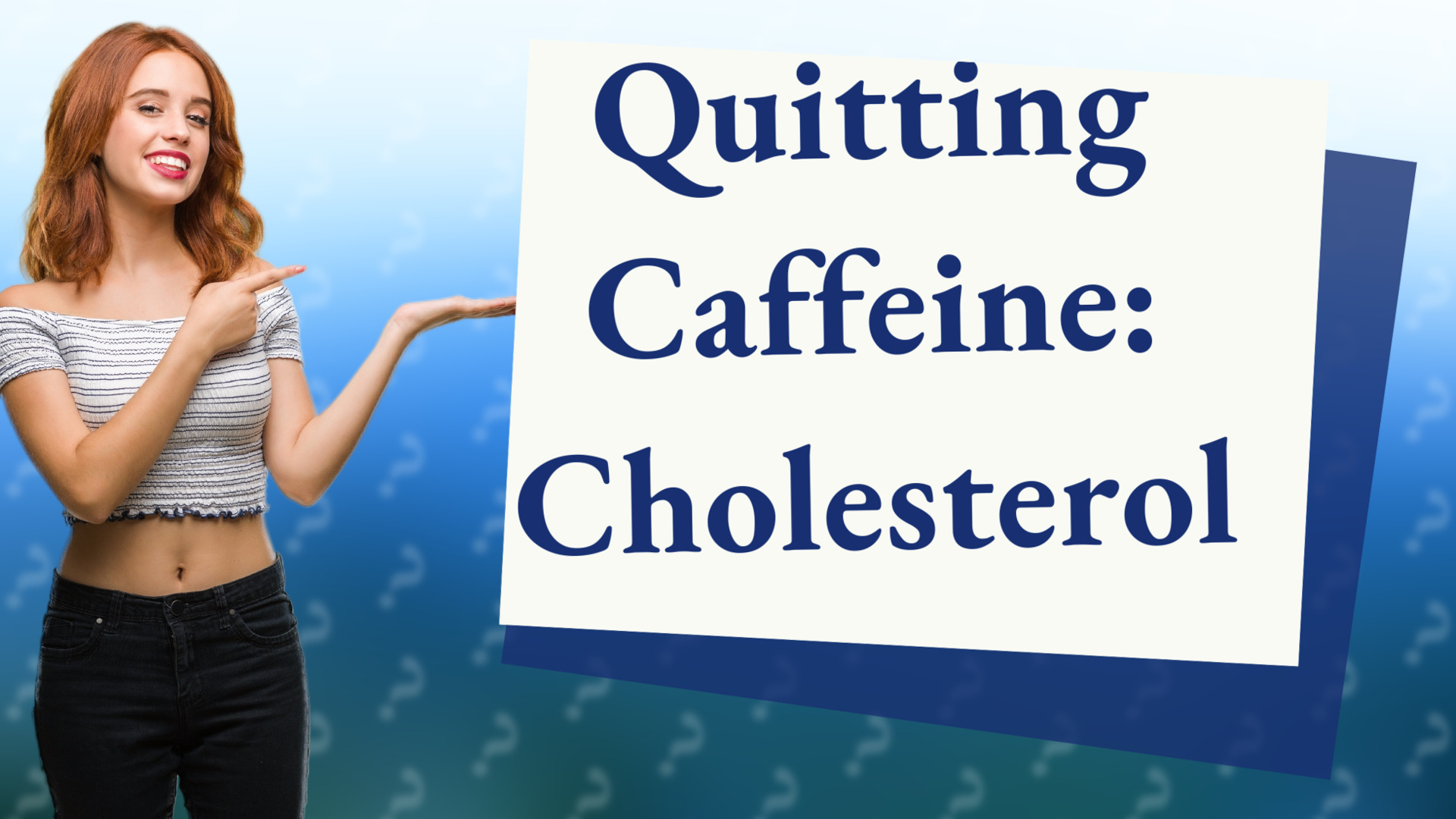 Quitting Caffeine: Cholesterol