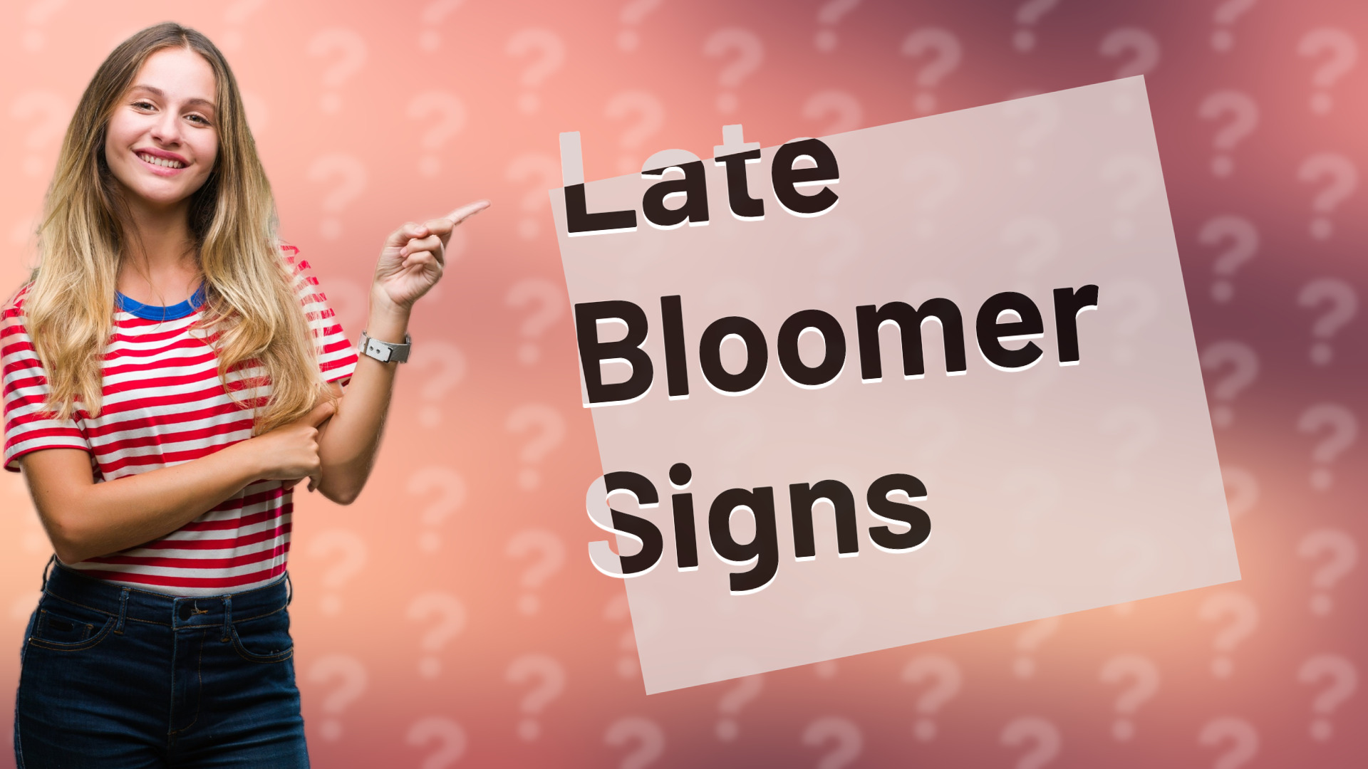 Late Bloomer Signs