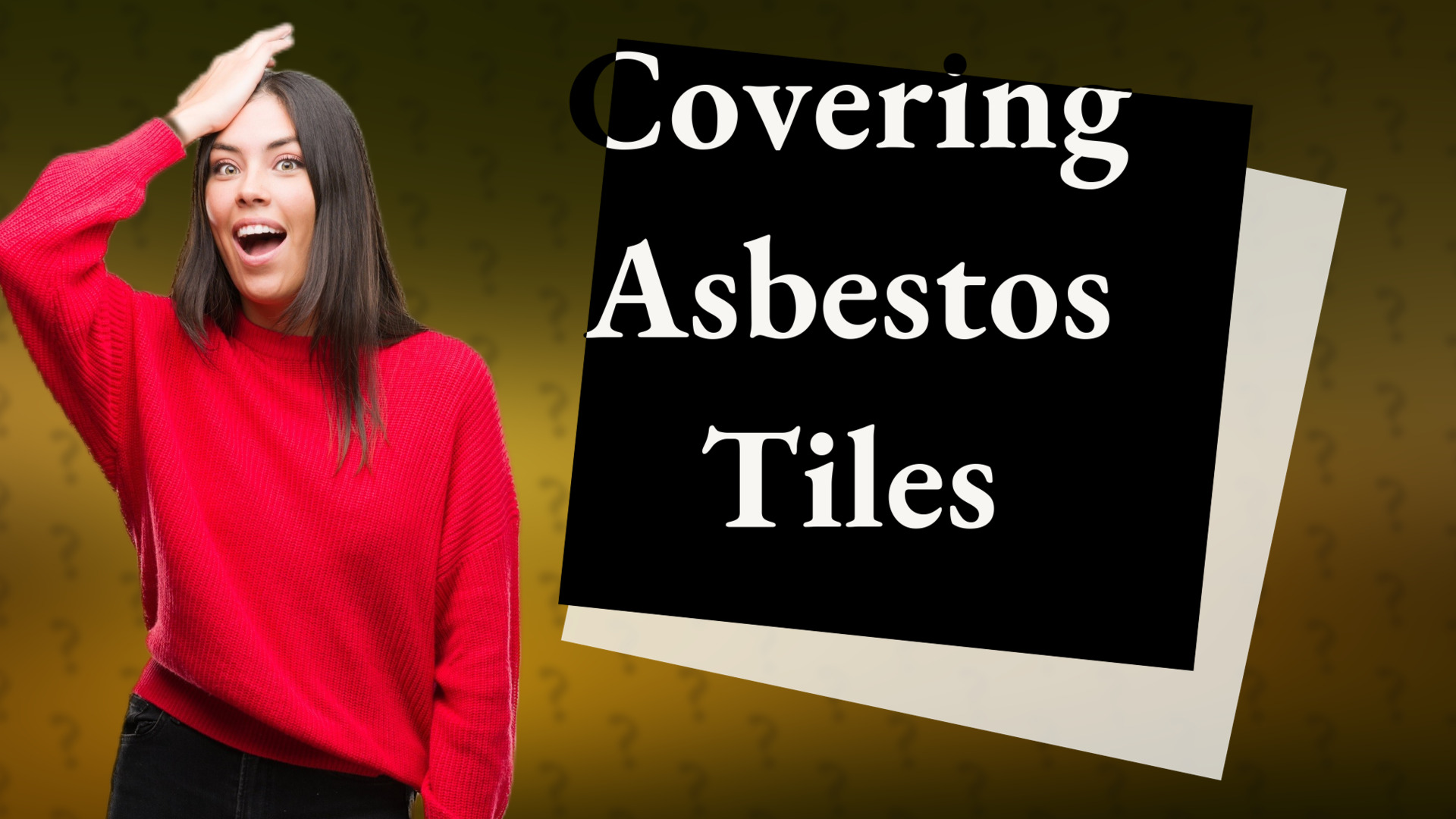 Covering Asbestos Tiles