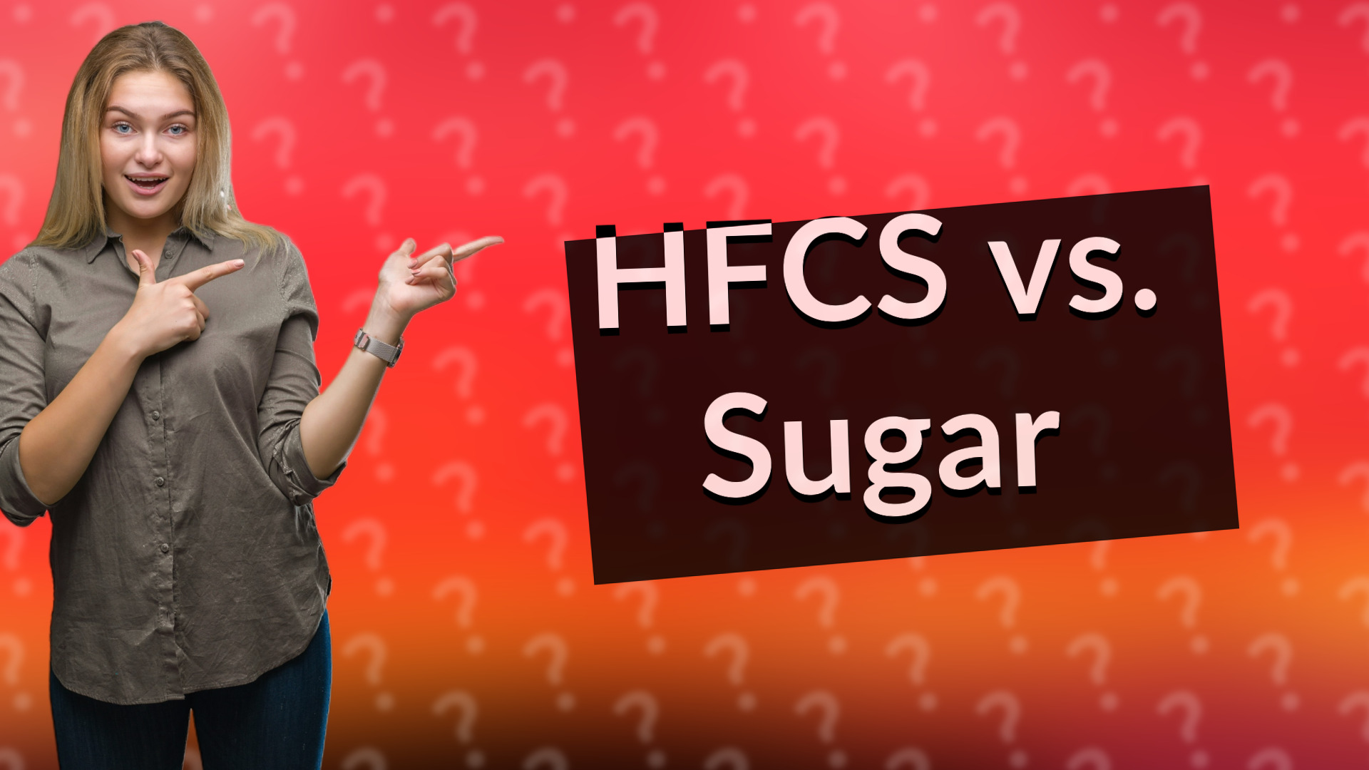 HFCS vs. Sugar