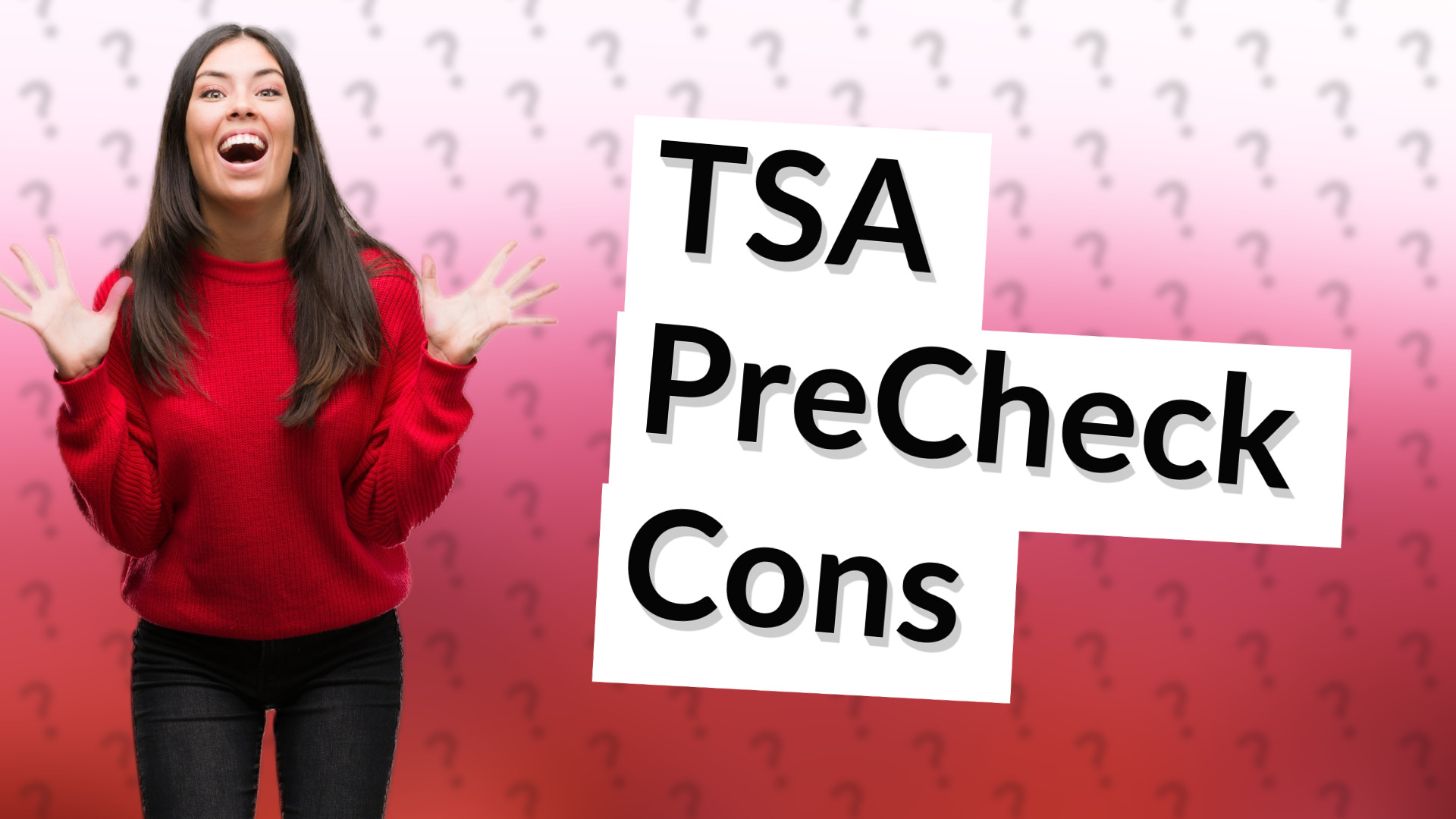 TSA PreCheck Cons