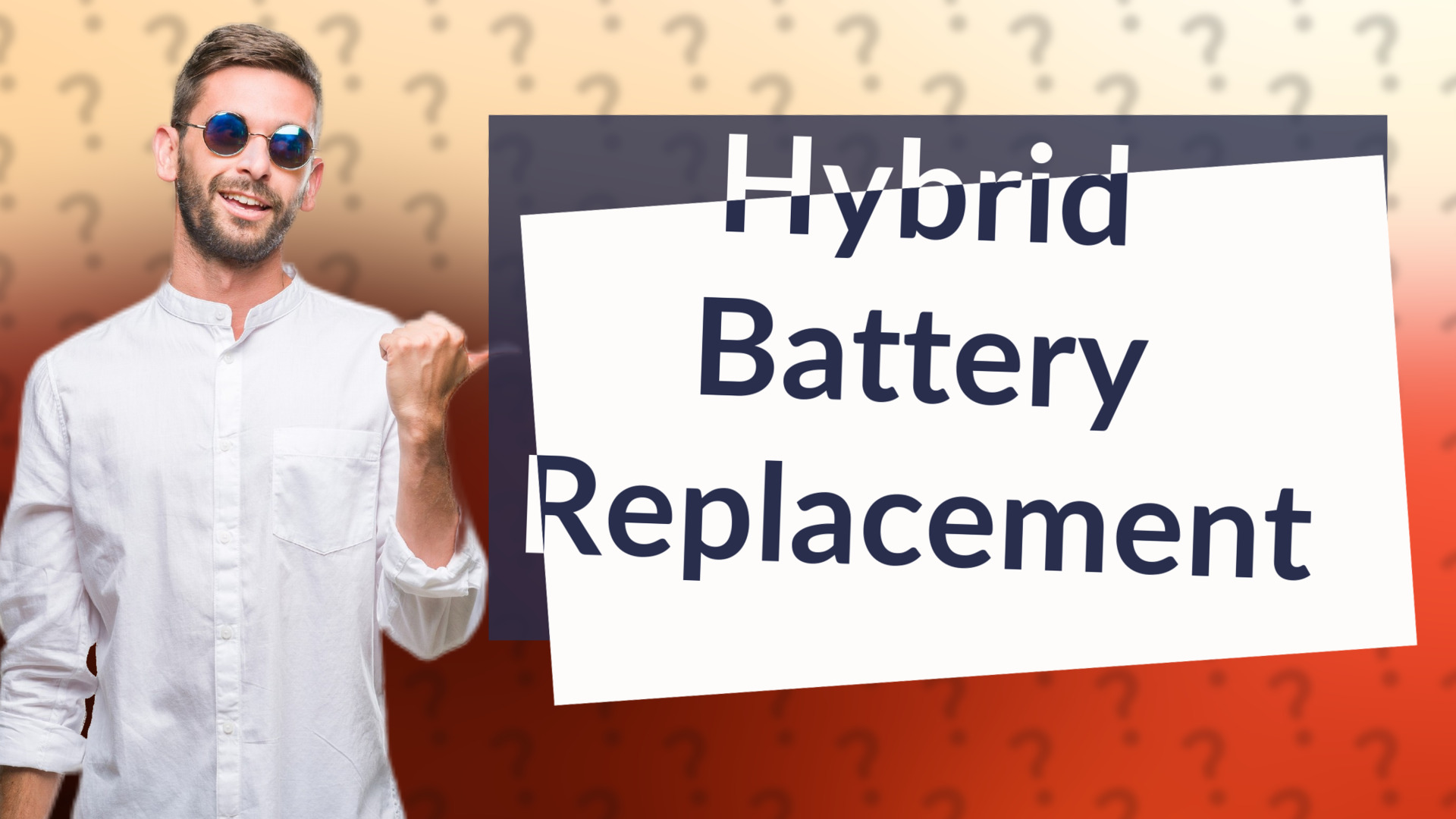 Hybrid Battery Replacement