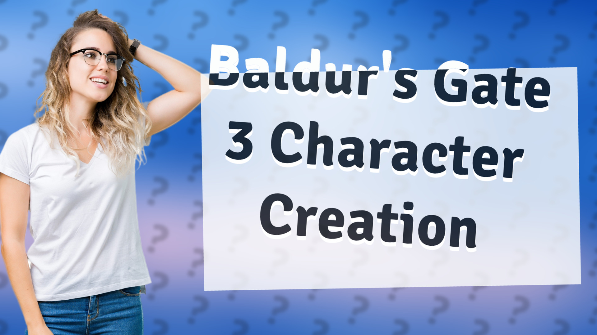 Baldur's Gate 3 Character Creation