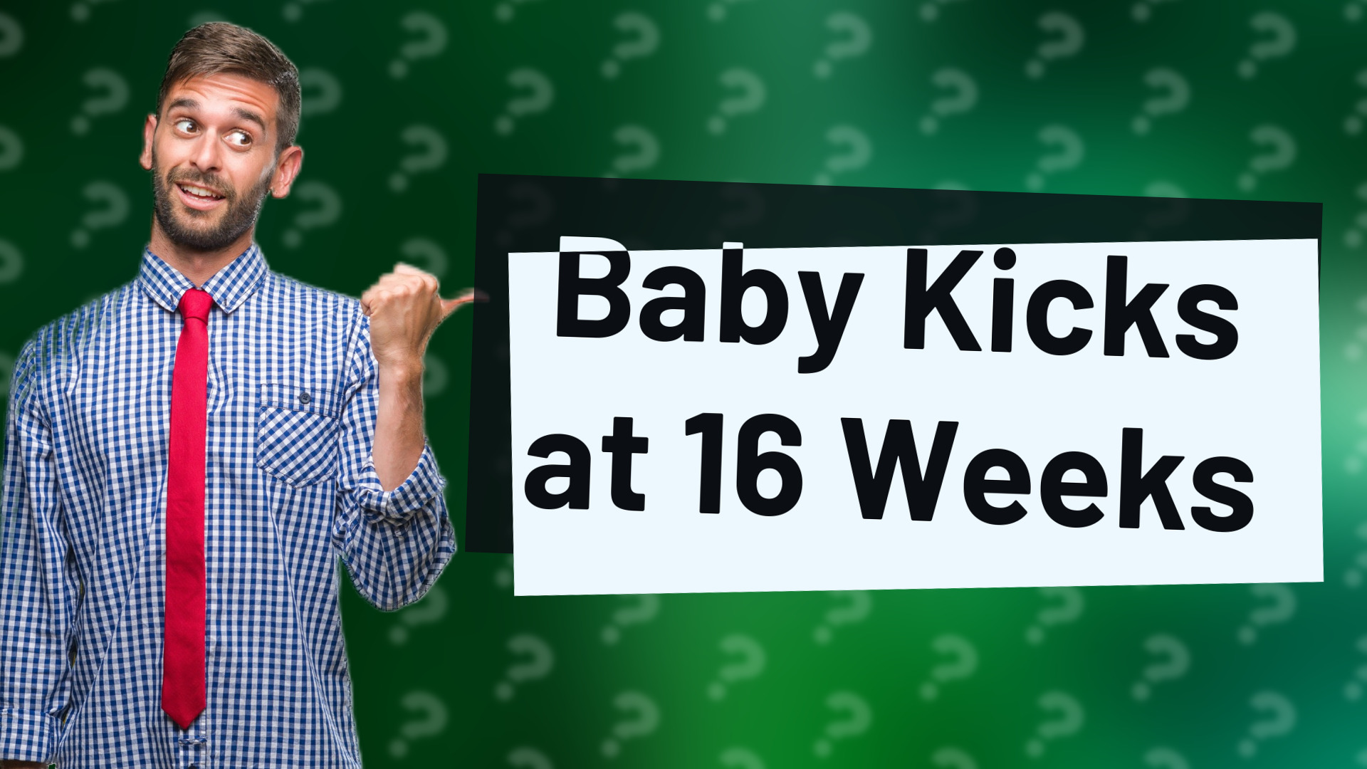 Baby Kicks at 16 Weeks