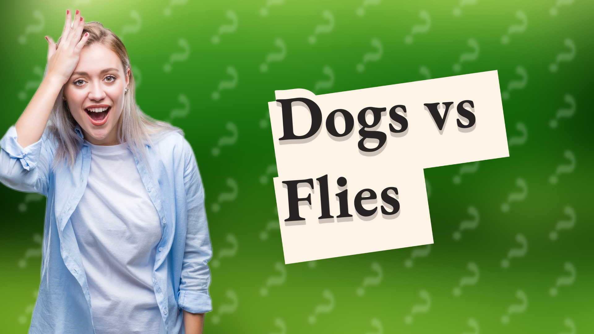 Dogs vs Flies