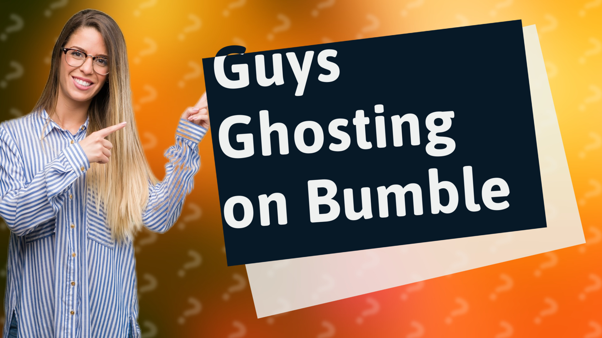 Guys Ghosting on Bumble