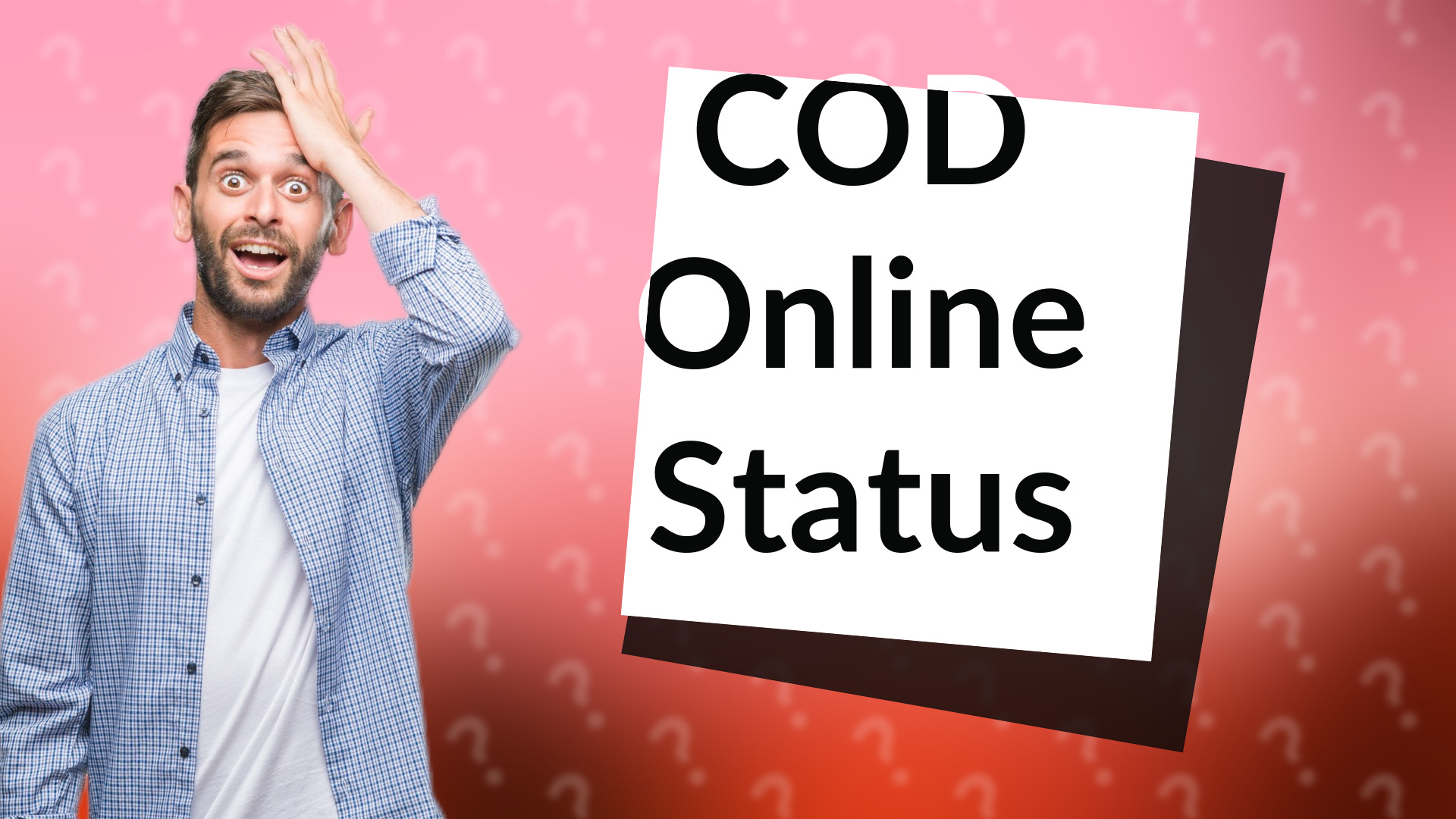 COD Online Status