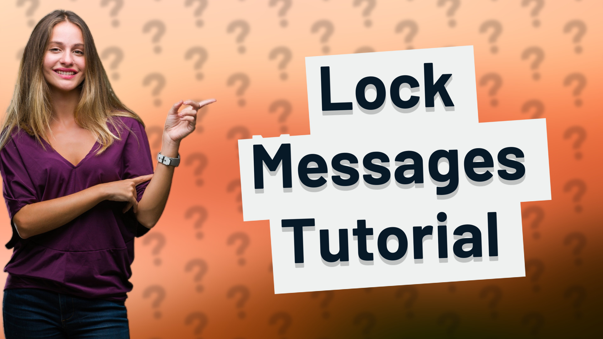 Lock Messages Tutorial