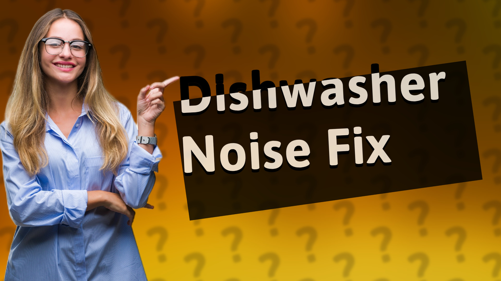 Dishwasher Noise Fix