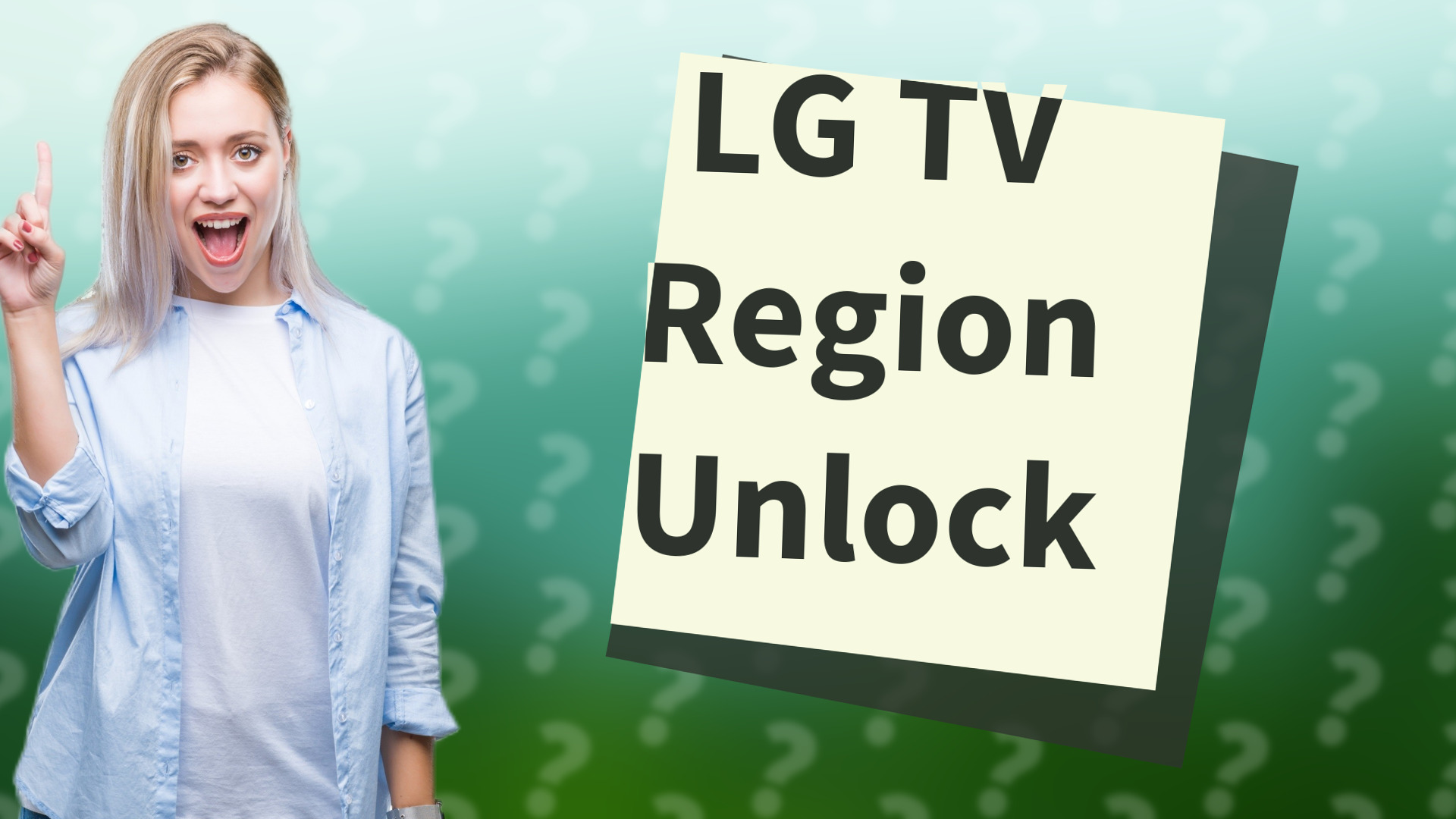 LG TV Region Unlock