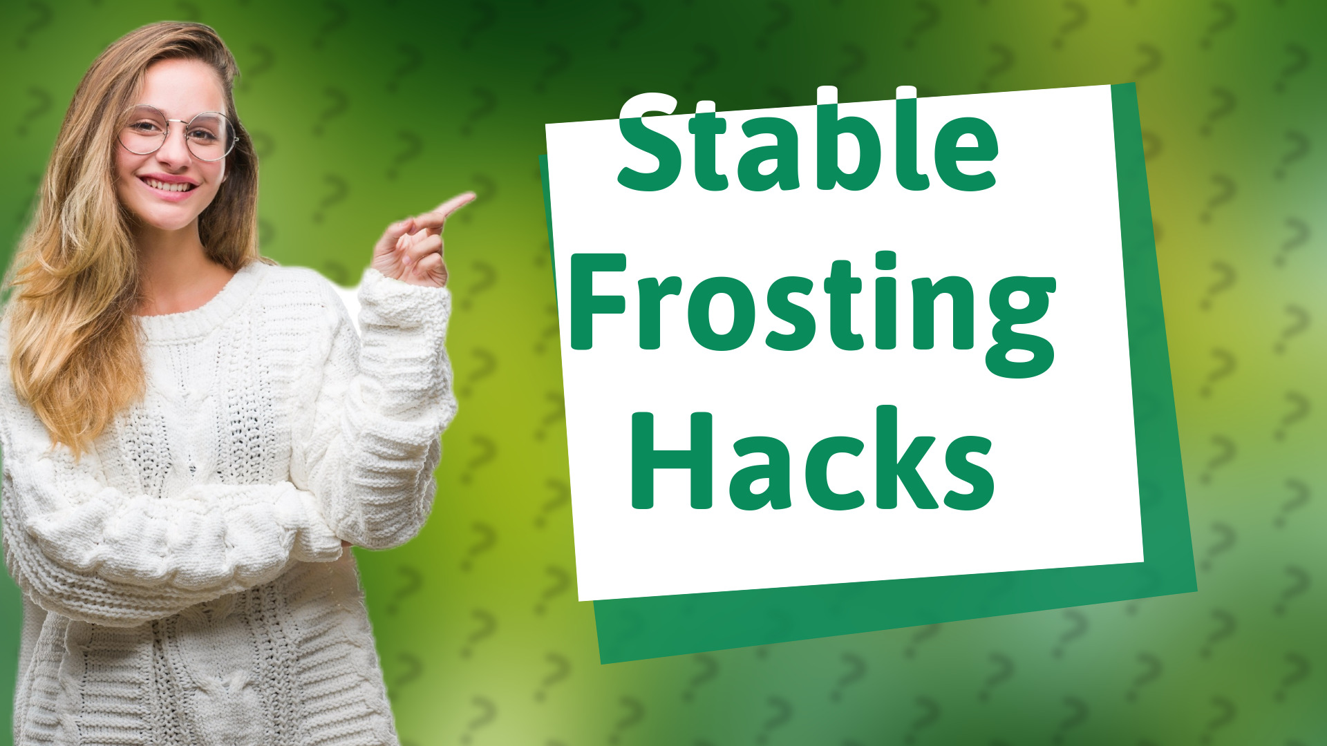 Stable Frosting Hacks