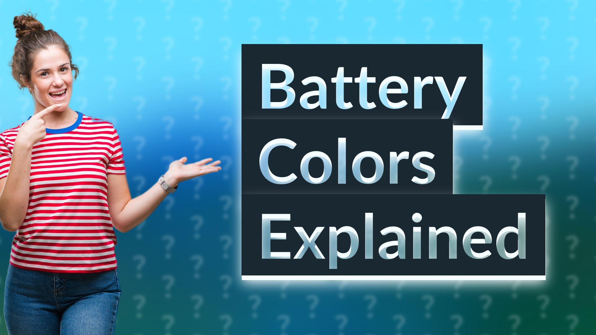 Battery Colors Explained