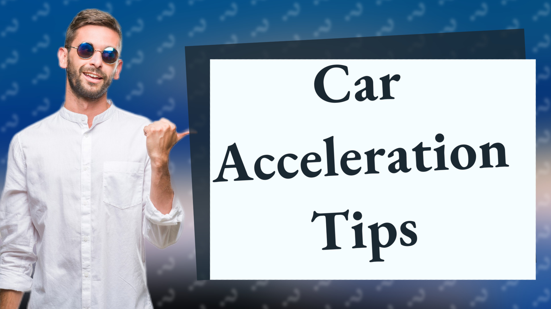 Car Acceleration Tips