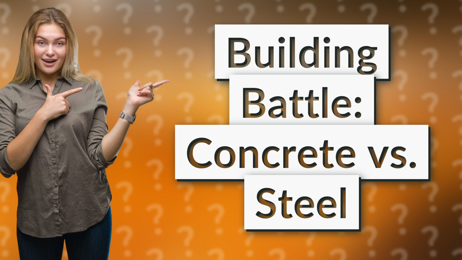 Building Battle: Concrete vs. Steel