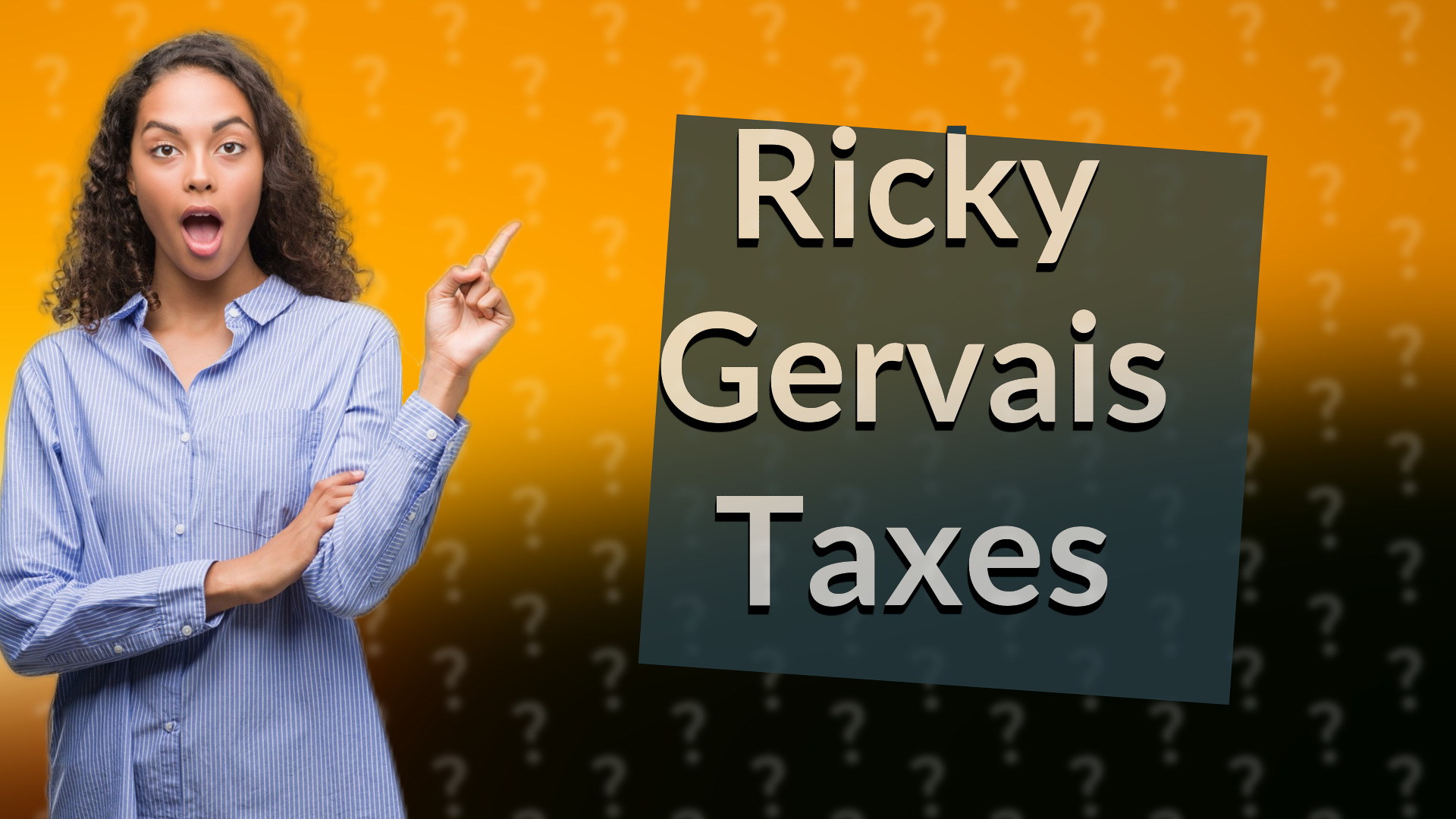 Ricky Gervais Taxes