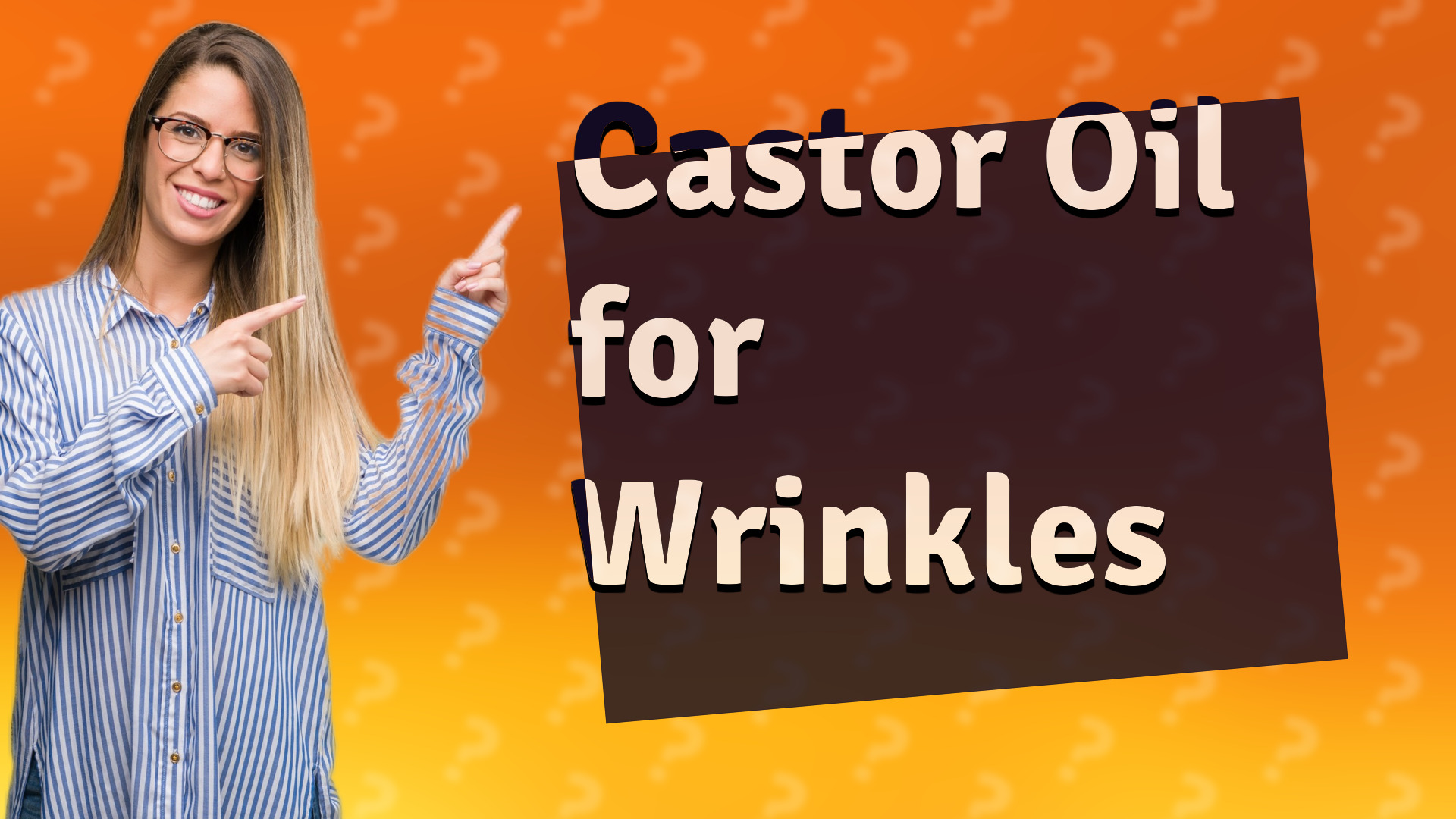Castor Oil for Wrinkles