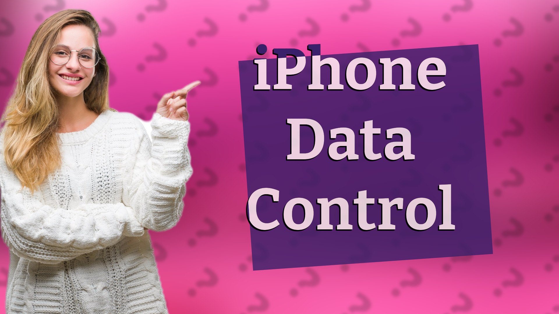 iPhone Data Control