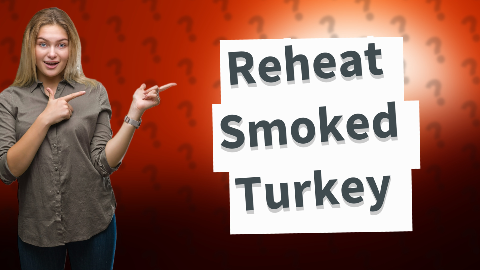 Reheat Smoked Turkey