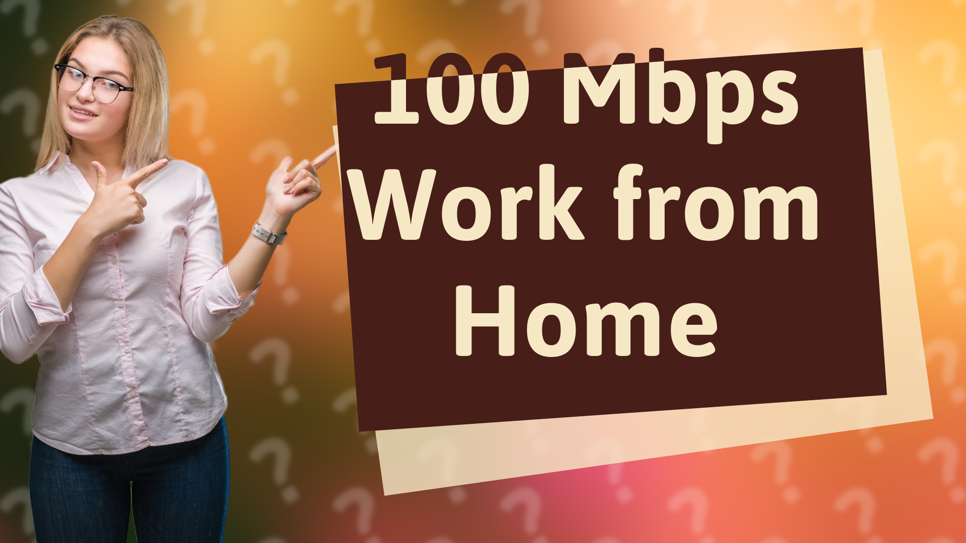 100 Mbps Work from Home