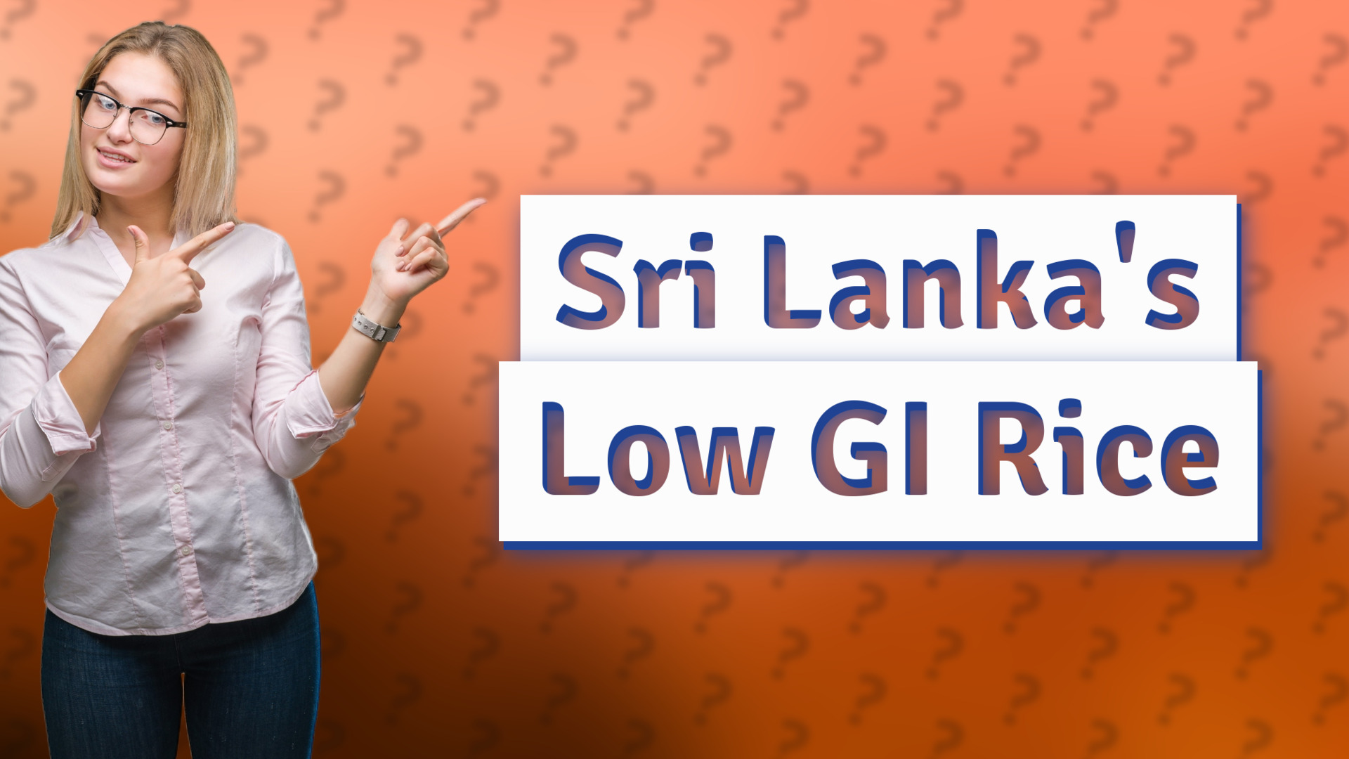 Sri Lanka's Low GI Rice