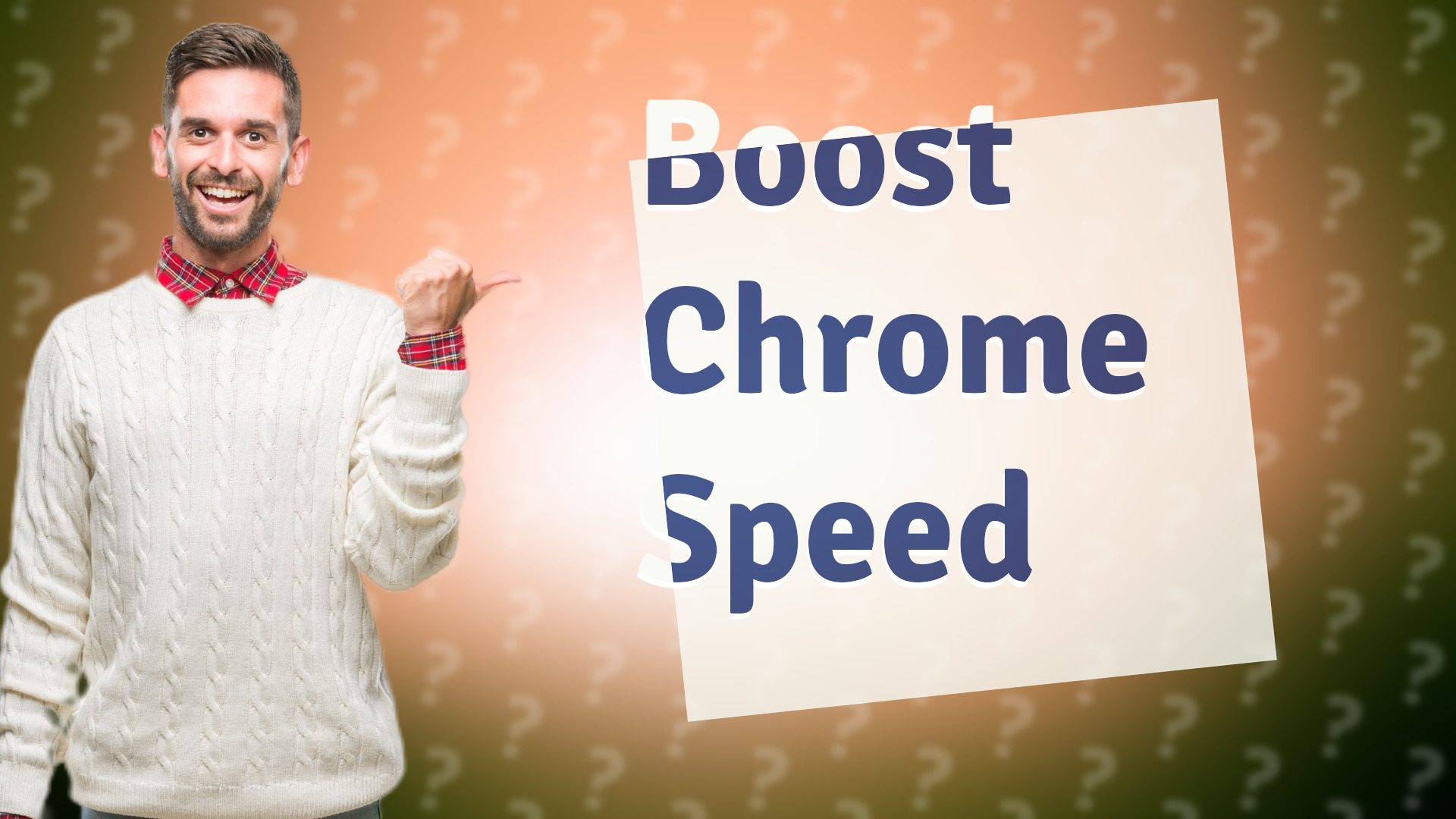 Boost Chrome Speed