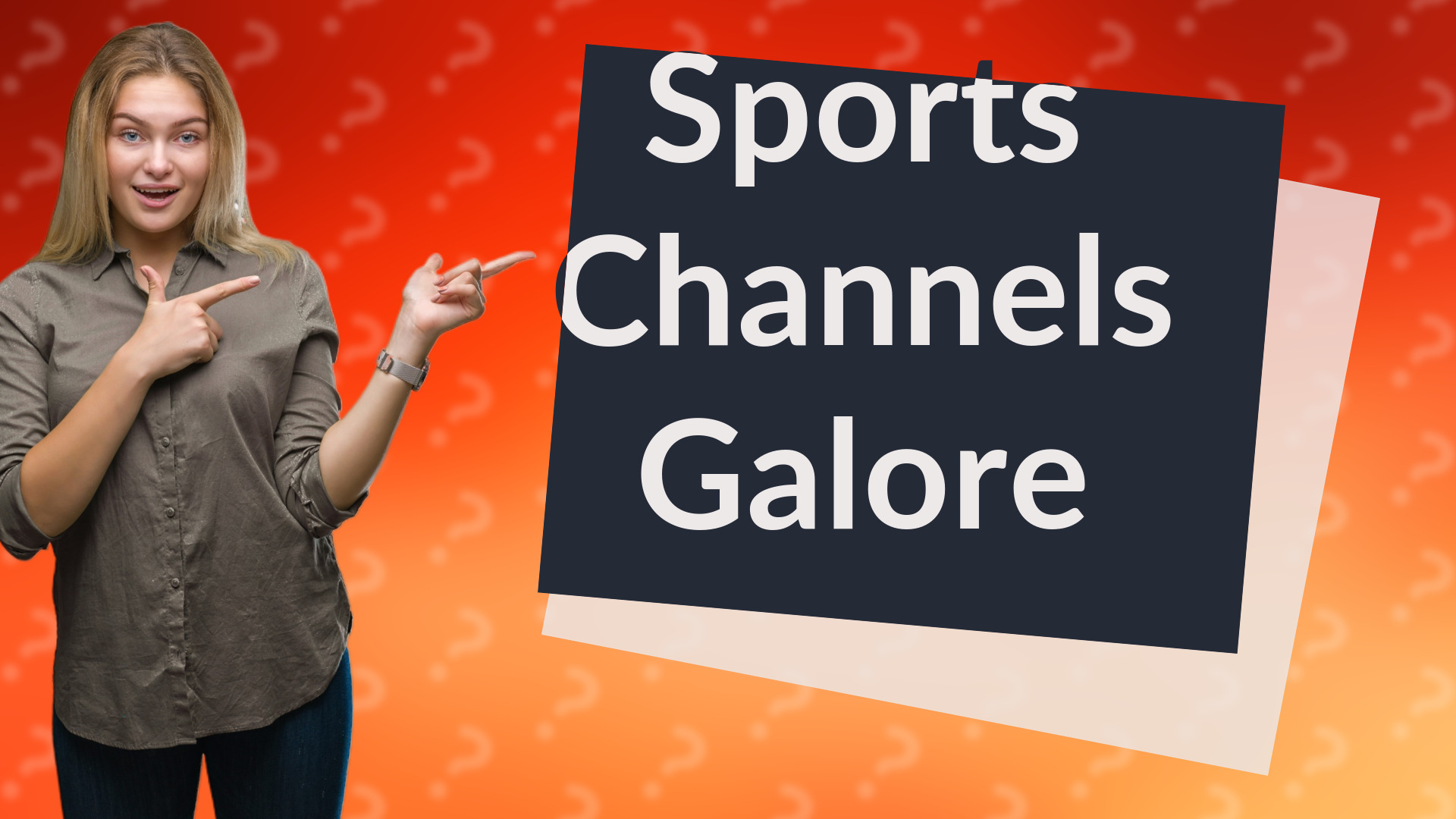 Sports Channels Galore