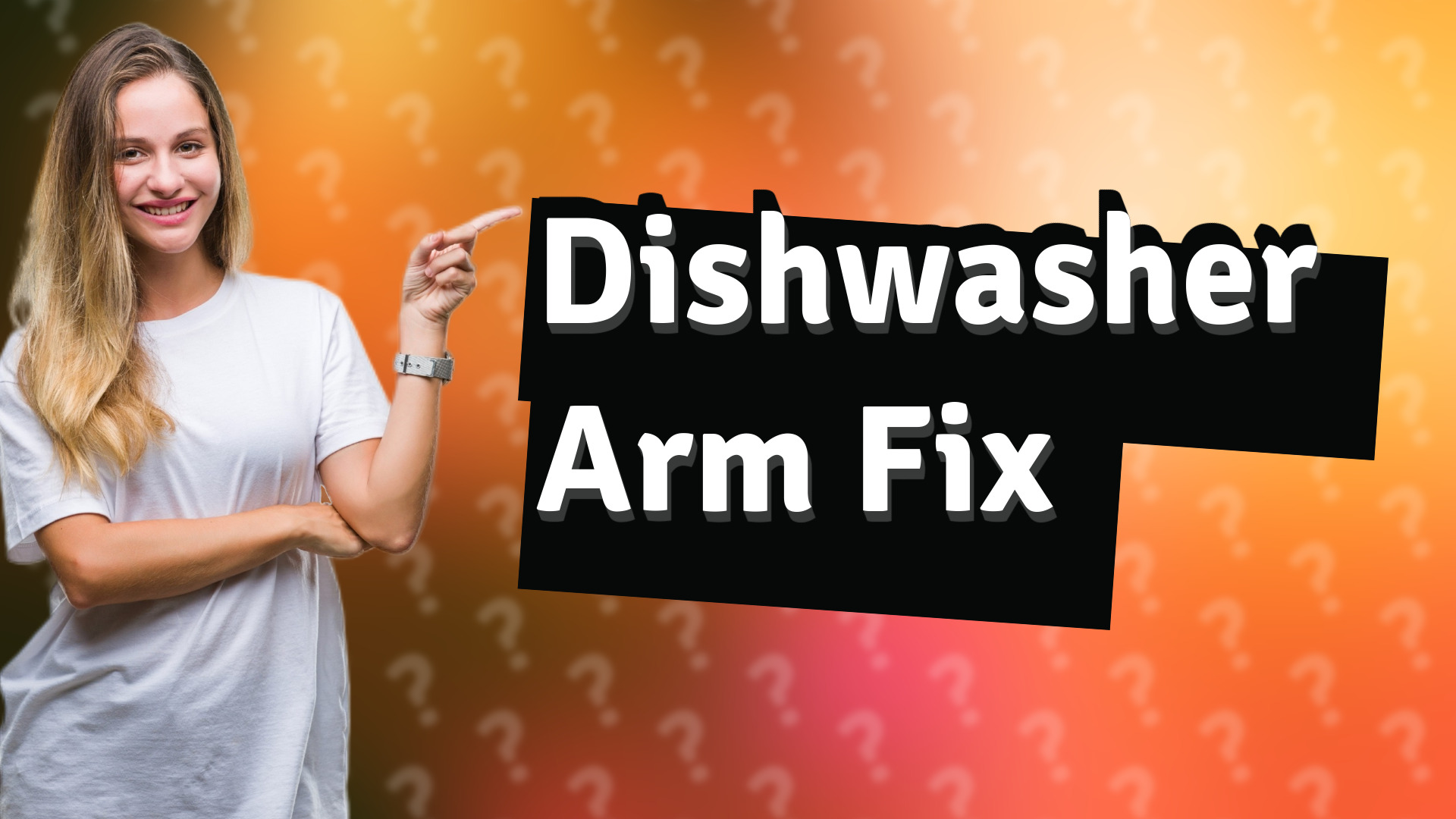 Dishwasher Arm Fix